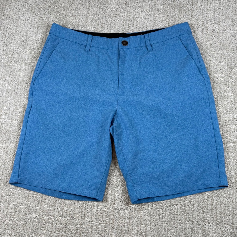 Bonobos Mens 32 Blue Standard 9" Performance Golf Shorts